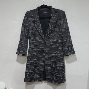 Lafayette 148 New York Black and White Blazer